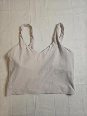 Lululemon Light Pink Sports Bra Top- size 8